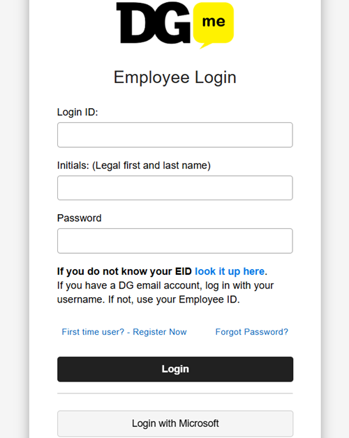 dgme employee login